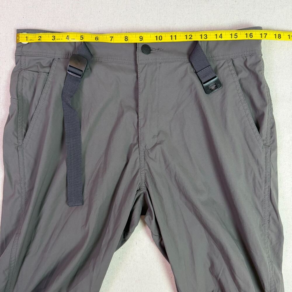 Wrangler All Terrain Gear Pants Mens 34x30 Gray Trail Hiking Outdoor Performance - Picture 7 of 14